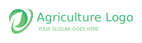 agriculture logo icon abstract swoosh leaf - logodesign.net
