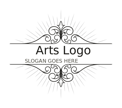 arts logo symbol icon ornament design