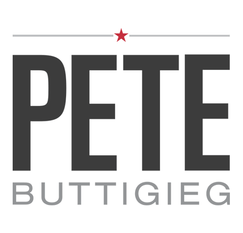 Pete Buttigieg political logo 2020 