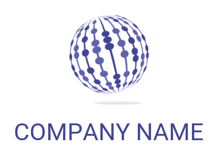 finance logo online abacus globe - logodesign.net