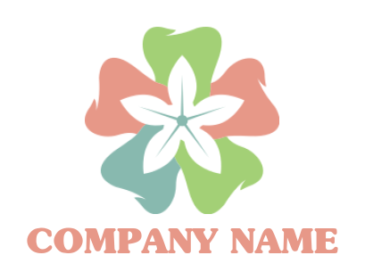 generate a medical logo of flowers with teeth