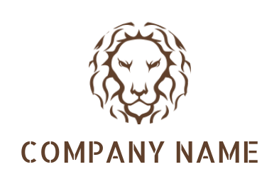 animal logo icon lion head - logodesign.net