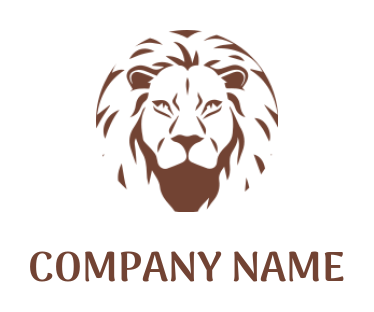 animal logo template lion head emblem - logodesign.net