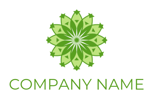 create a spa logo lotus flower mandala ornament - logodesign.net