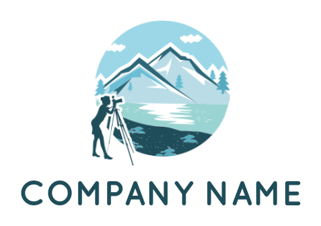 photography logo photographer picture mountains