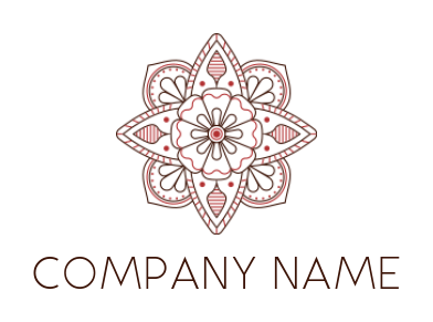 arts logo maker mandala motifs