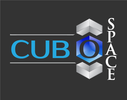 consulting logo 3D cube in geometric shapes