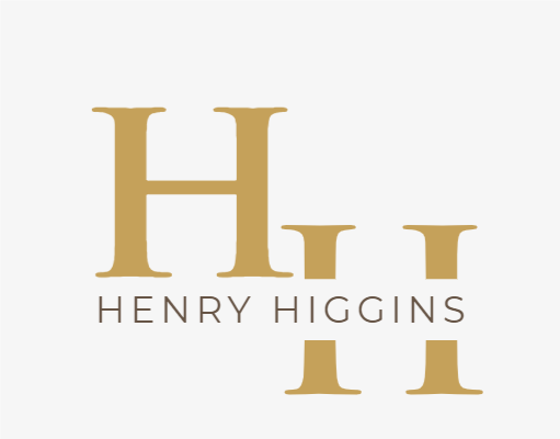 accountant logo double H initials with text