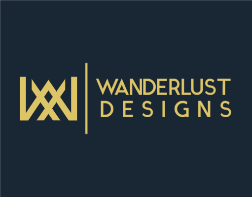 law firm logo template criss-cross W initials