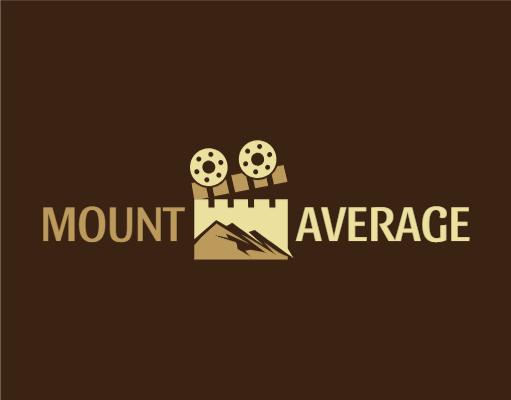 production house logo mountain in clapboard