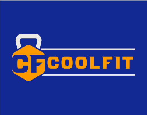 gym logo online initial in kettlebell