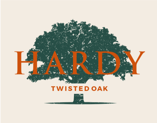 landscape logo maker thick oak tree