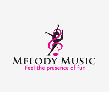 music entertainment company logo