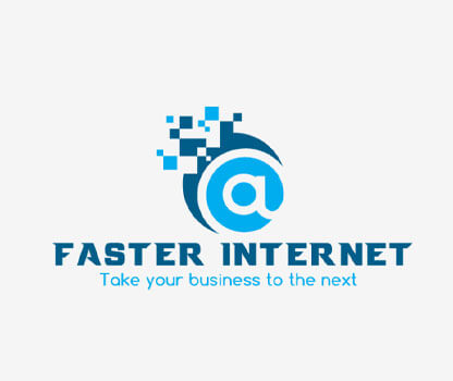 internet service company logo b