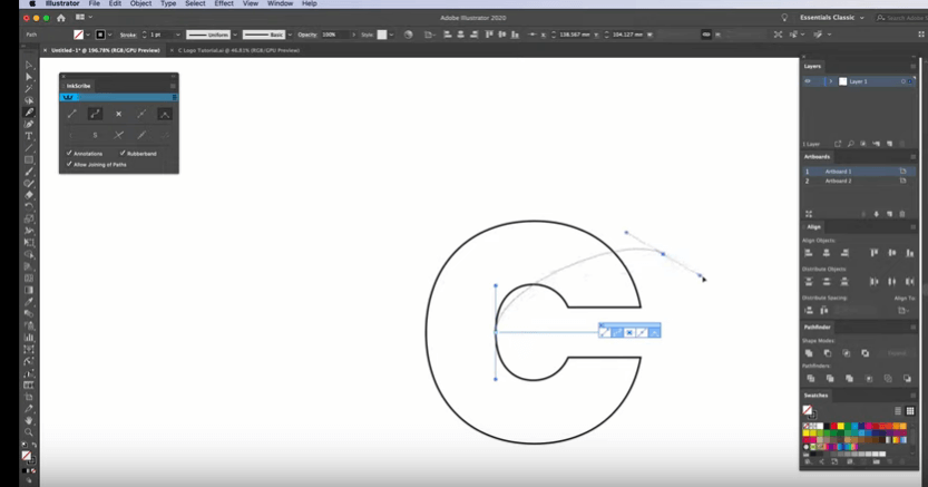 How to Design a Letter C Logo in Adobe Illustrator