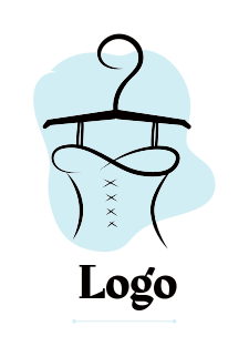 Premium Vector  Woman fashion logo template for dress store or boutique  logo
