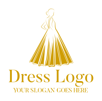 Chic Dress Logos | DIY Dress Logo Designs | LogoDesign.net