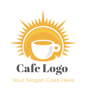 Delta Cafe Logo Design Concept, Logo Template For Cafe or Coffee Shop, Food  & Drink, Juice, Cups Icon, Brown Ellipse Shape Stock Vector Image & Art -  Alamy