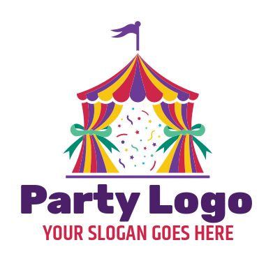 Free Party Logos | Best Party Planner Logo Templates | LogoDesign.net