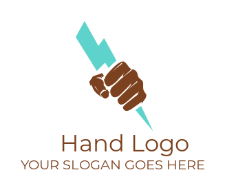 holding hand logo