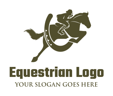 Free Equestrian Logo Maker | Equestrian Logos | LogoDesign.net