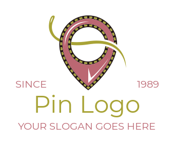 pin logo design