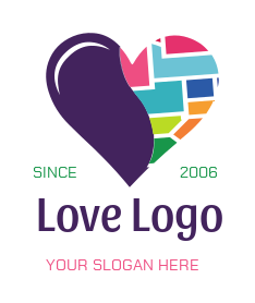 Free Love Logo Maker Beautiful Love Logo Designs Logodesign Net