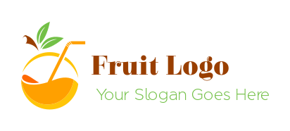 fresh fruits modern logo template design for brand or company and other  10477131 Vector Art at Vecteezy