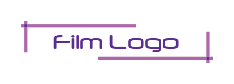create a text logo modern in L frames