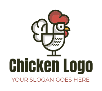 Design a logo for the chicken mom website.