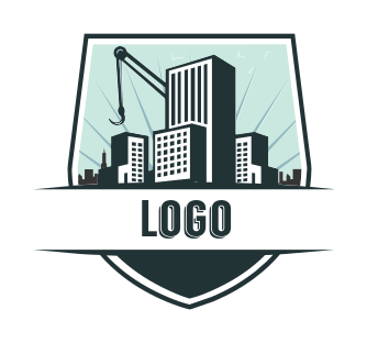 construction building logo