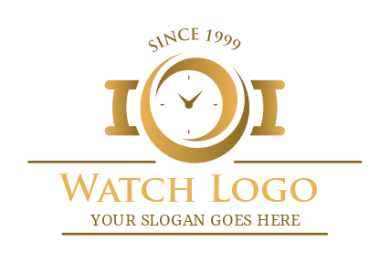 Designs by GerardG - logo for a new watch brand