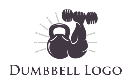 Best Dumbbell Logos | Barbell Logo Maker | LogoDesign.net