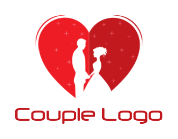 Heart Love Logo Reveal, Logo Stings ft. adult & couple - Envato