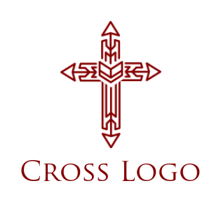 red and white cross logo name
