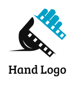 2 hand logo design