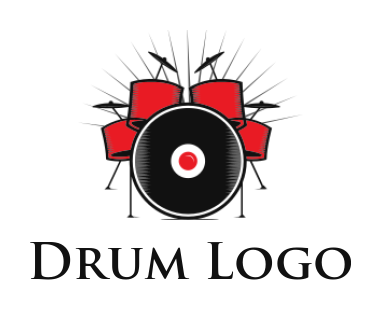 Get Drum Logos | Best Drummer Logo Creator | LogoDesign.net