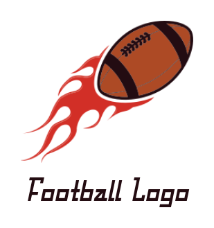 American football icon sports ball symbol modern Vector Image