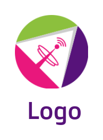 satellite dish logo
