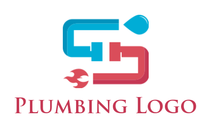 plumbing logo design
