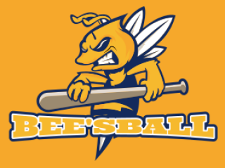 Aggressive Baseball Bee mascot | Logo Template by LogoDesign.net