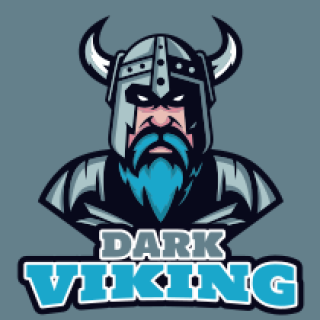 games logo maker old viking mascot