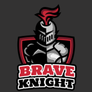 knight logo design