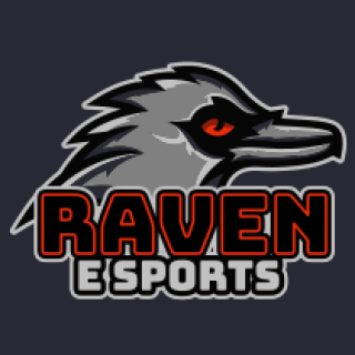 Raven Mascot With Red Eyes Logo Template By 